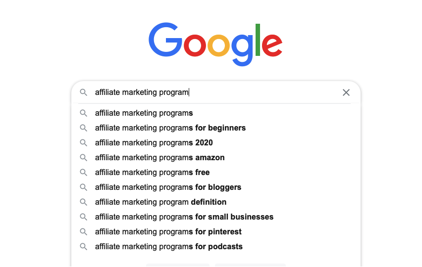 google-search-affiliate-programs